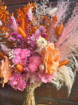 Tropical Vibe Dried Flower Bouquet, 4 of 8
