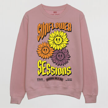 Sunflower Sessions Men’s Festival Sweatshirt, 3 of 3