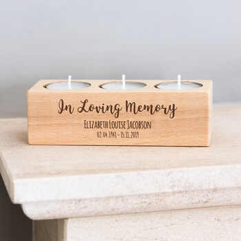 Personalised In Loving Memory Candle Holder, 5 of 5