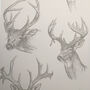 Stags Head Wallpaper, thumbnail 8 of 8
