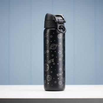 Personalised Space Rocket Children's School Ion8 Water Bottle, 3 of 7