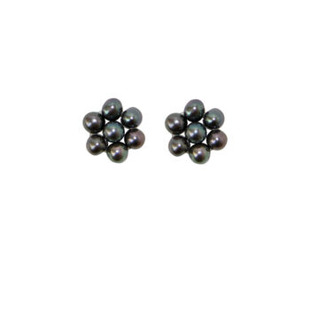 Pearl Flower Stud Earrings, 12 of 12