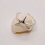 Silver Starfish Wrap Ring, thumbnail 2 of 10