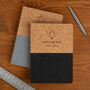 Personalised 'Bright Idea' Vegan Cork Notebook, thumbnail 1 of 7