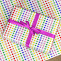 Pride Lgbt Valentines Day Wrapping Paper Roll #609, thumbnail 1 of 3