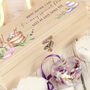 Personalised Birthstone Heart Bath Pamper Gift Set, thumbnail 2 of 11