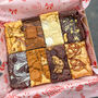 Festive Vegan Brownie And Blondie Box, thumbnail 1 of 11