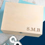Mens Engraved Initials Personalised Jewellery Box, thumbnail 1 of 5
