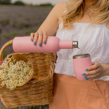 Pink Insulated Wine Tumbler, 4 of 11