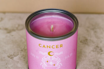 Cancer Soy Wax Candle, 2 of 5