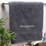 Personalised Boutique Luxury Bath Towel, thumbnail 4 of 12