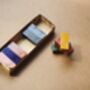 Set Of Eight Beeswax Block Rubbing Crayons, thumbnail 2 of 4