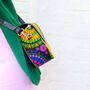 African Print Colourful Crossbody Bag, thumbnail 3 of 3