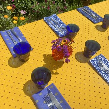 Yellow French Style Tablecloth Biot, 5 of 5