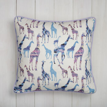 Giraffe Print Cushion, 2 of 4