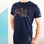 Personalised, Rugby, Football, Cricket, Organic T Shirt, thumbnail 1 of 10