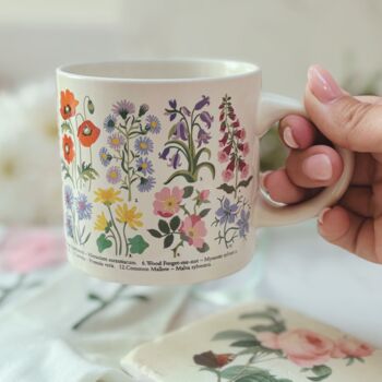 Garden Lover’s Gift Box – Mug, Socks, Pen, Coaster And Bracelet Set, 3 of 9