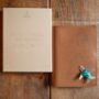 Stitch Where You've Been Vegan Leather Travel Notebook, thumbnail 2 of 12