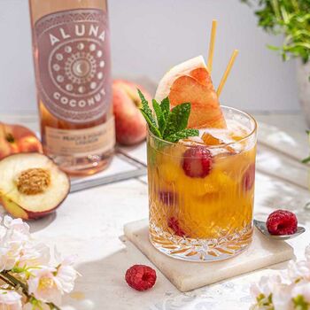 Aluna Coconut Peach And Pomelo Rum Liqueur 50cl, 25%, 2 of 2