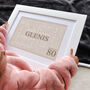 Personalised 80th Birthday Word Art, thumbnail 9 of 12