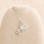 Personalised Sterling Silver And Gold Unicorn Pendant Necklace, thumbnail 1 of 12