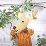 Reindeer In Jumper Christmas Tree Decoration, thumbnail 3 of 4