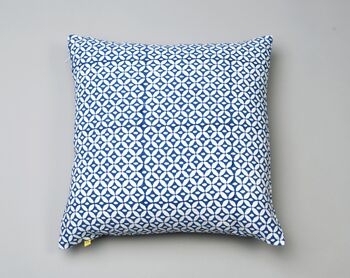 Circle Patterned Block Print Cushion Cover, 2 of 12