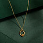 Small Branch Gold Vermeil Plated Birthstone Necklace, thumbnail 11 of 12