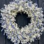 Gypsophila And Lavender Wreath, thumbnail 1 of 1