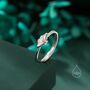 Sterling Silver Moth Ring, thumbnail 5 of 12