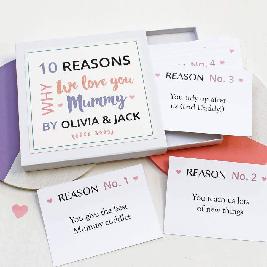 reasons why i love you mum