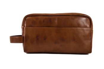 Personalised Leather Wash Bag, 11 of 11