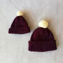 Bobble Hat Mummy And Me, thumbnail 2 of 4