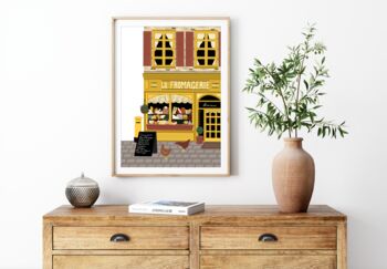 French Fromagerie Shop Front Print, 2 of 3