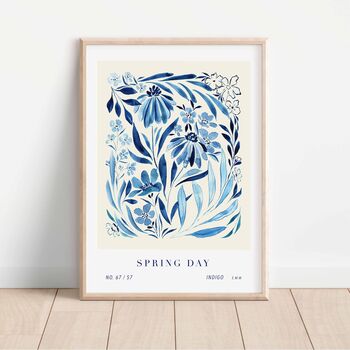 Set Of Two Prints Spring Day/ Hepatica Florals, 3 of 3