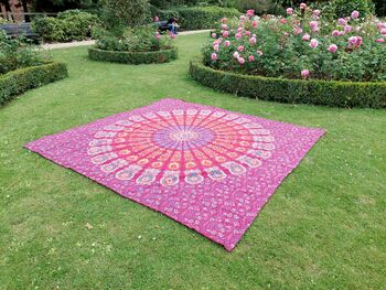 Large Mandala Picnic Blanket, 3 of 12