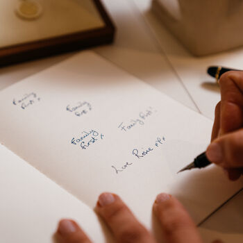 Personalised Handwriting T Bar Necklace With Paperclip Chain, 7 of 7