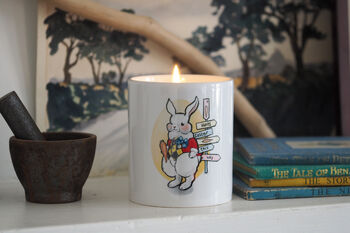 Wonderland Rabbit Easter Candle, 3 of 3