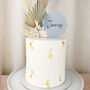 Any Name Double Layered Cake Topper, thumbnail 3 of 7
