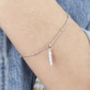 Feather Bracelet In Silver Or 18ct Gold Vermeil, thumbnail 1 of 5