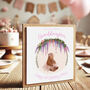 Granddaughter 1st Birthday Personalised Princess Bear Card, thumbnail 3 of 6