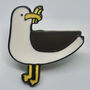 Personalised Tiny Parcel, Birthday Card + Seagull Pin, thumbnail 7 of 8