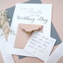 To My Bride Wedding Day Card, thumbnail 5 of 7