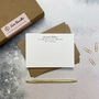 Personalised Calligraphy Correspondence Cards, thumbnail 2 of 8
