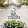 Donkey Garden Wall Art Gift For Outdoor Metal Decor Display, thumbnail 10 of 10