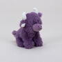 Personalised Mini Purple Collectible Highland Cow Soft Toy Cow, Gift Boxed, thumbnail 5 of 12