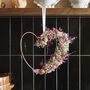 Heart Dried Flower Hoop, thumbnail 2 of 5