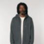 Tiny Flag Organic Cotton Unisex Zip Hoodie, thumbnail 6 of 11