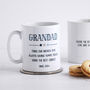 Dad / Grandad, Personalised Father's Day Mug, thumbnail 3 of 4