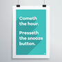 Snooze Print, thumbnail 6 of 12